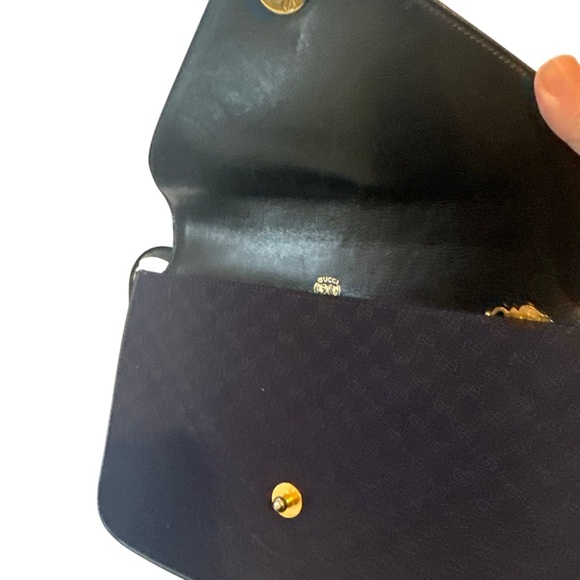 Gucci Midnight Blue and Black Shoulder Bag - Picture 10 of 16
